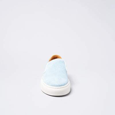 <TOSS> Lance Slip On Leather Sneakers / Blue