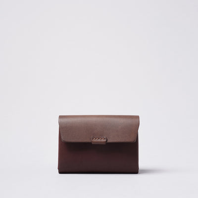 ＜URUKUST＞ Compact Wallet 小型錢包/棕色