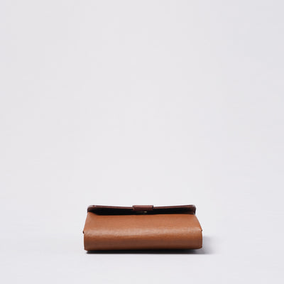 ＜URUKUST＞ Compact Wallet 小型錢包/深棕色
