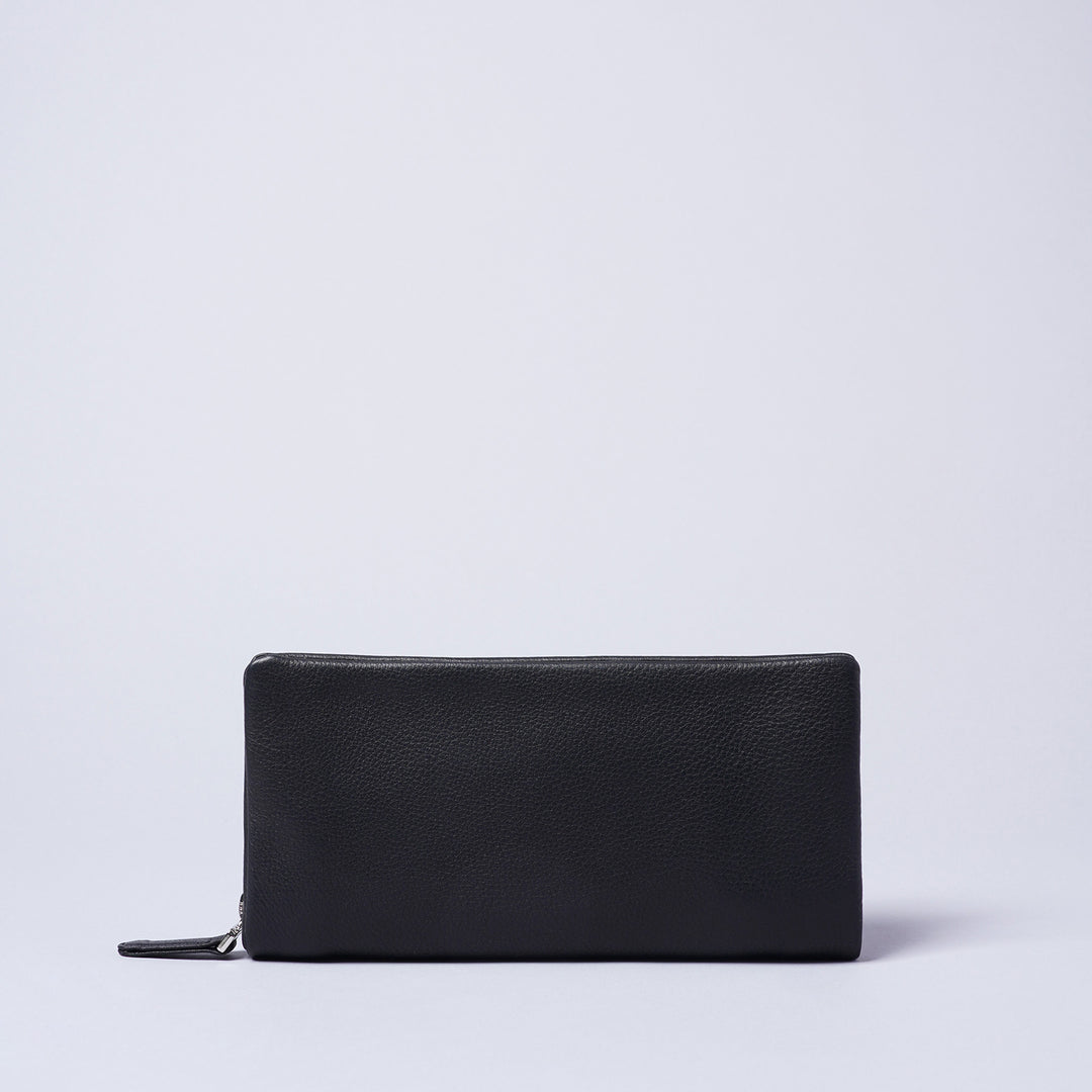 ヴィアドアン＞ジルダラウンド長財布/ブラック | テーーマ teema