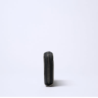 <enrio> Round Zip Coin Case / Black