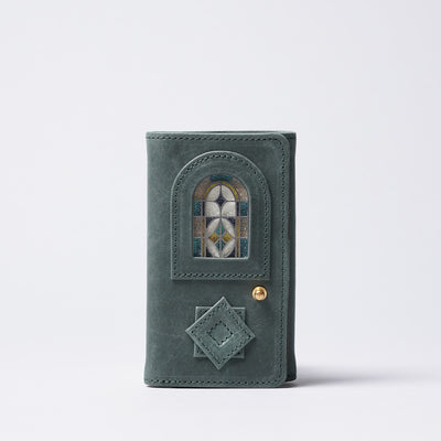 <glart> Tri-fold Wallet / Green