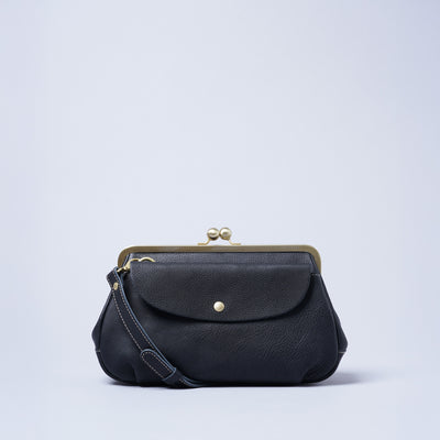 <kissora> Tommy Kiss Lock Tote Shoulder / BLK