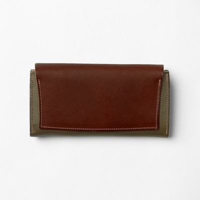 ＜Customized long wallet, black