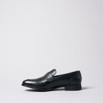 ＜madras＞MODELLO Slip-on 皮鞋/黑色