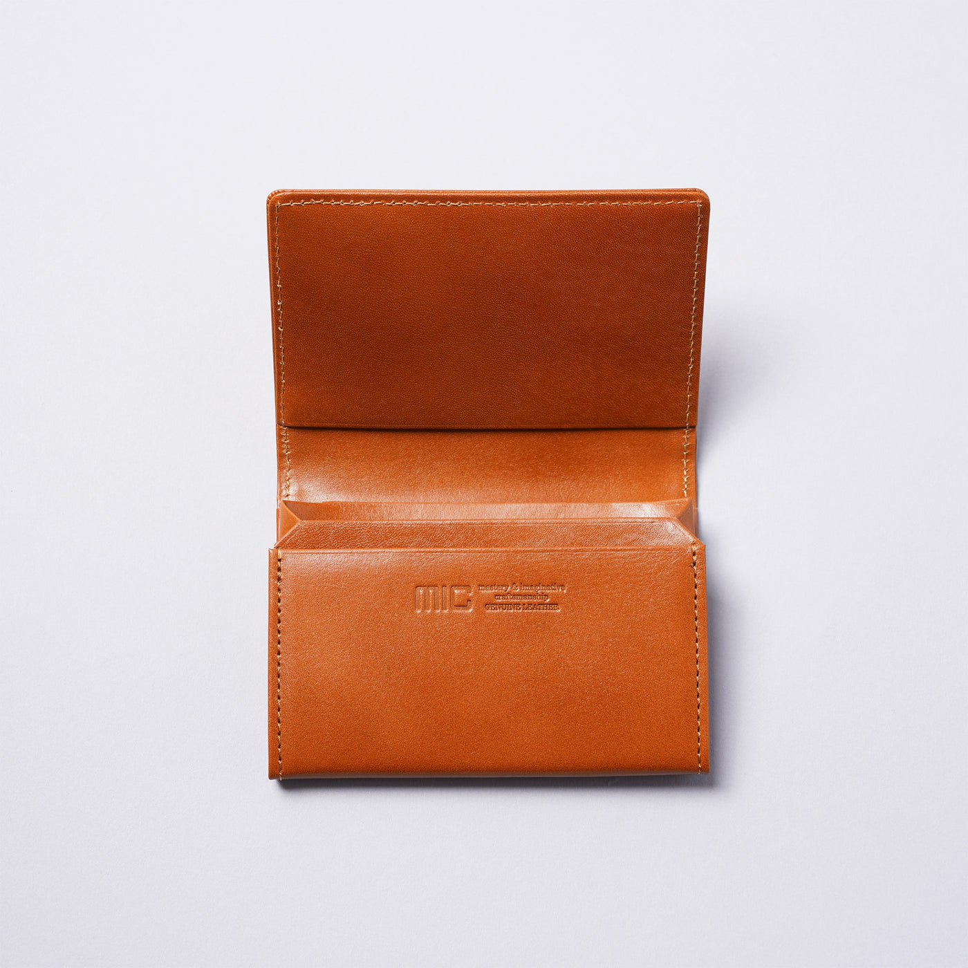 <mic> Business Card Holder with Gusset / Navy