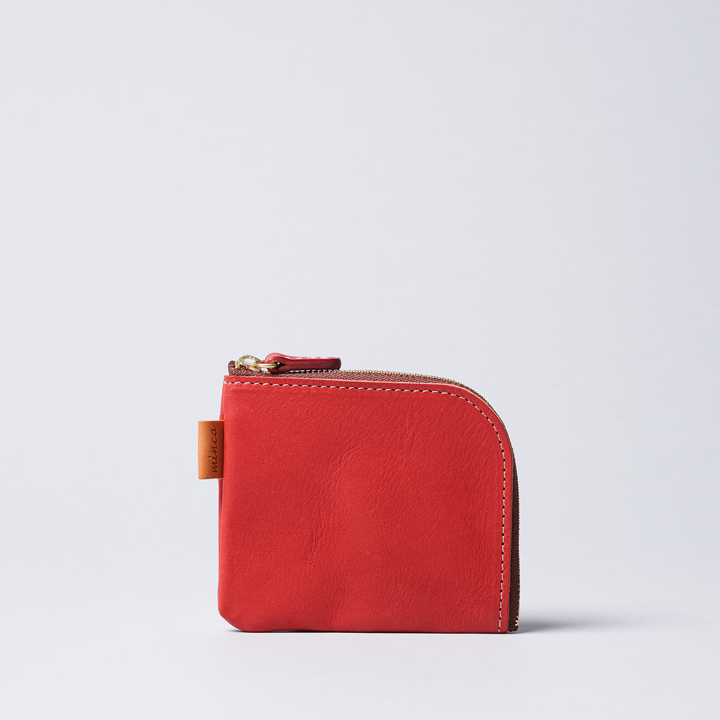 <minca> L Zip Wallet Small 02 / Red