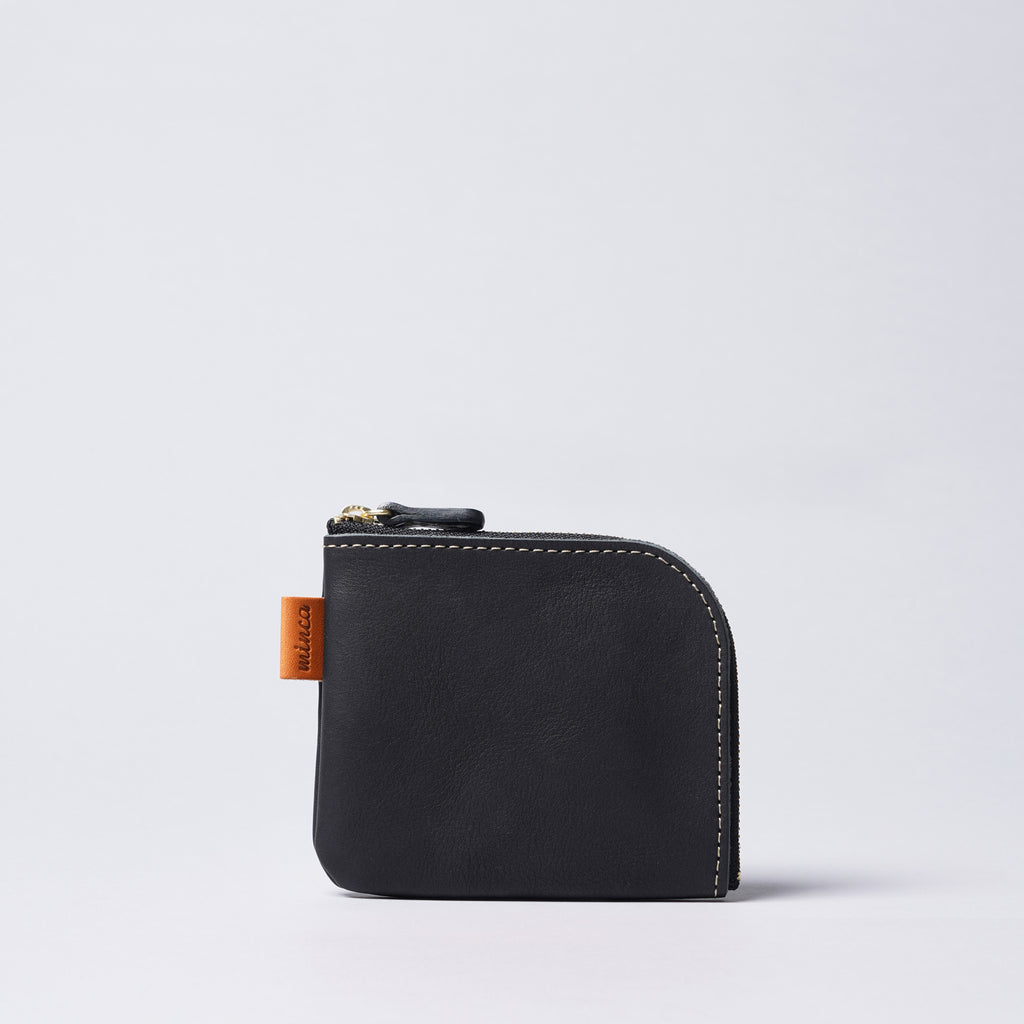 L Zip Wallet Small 02 / Black | テーーマ teema