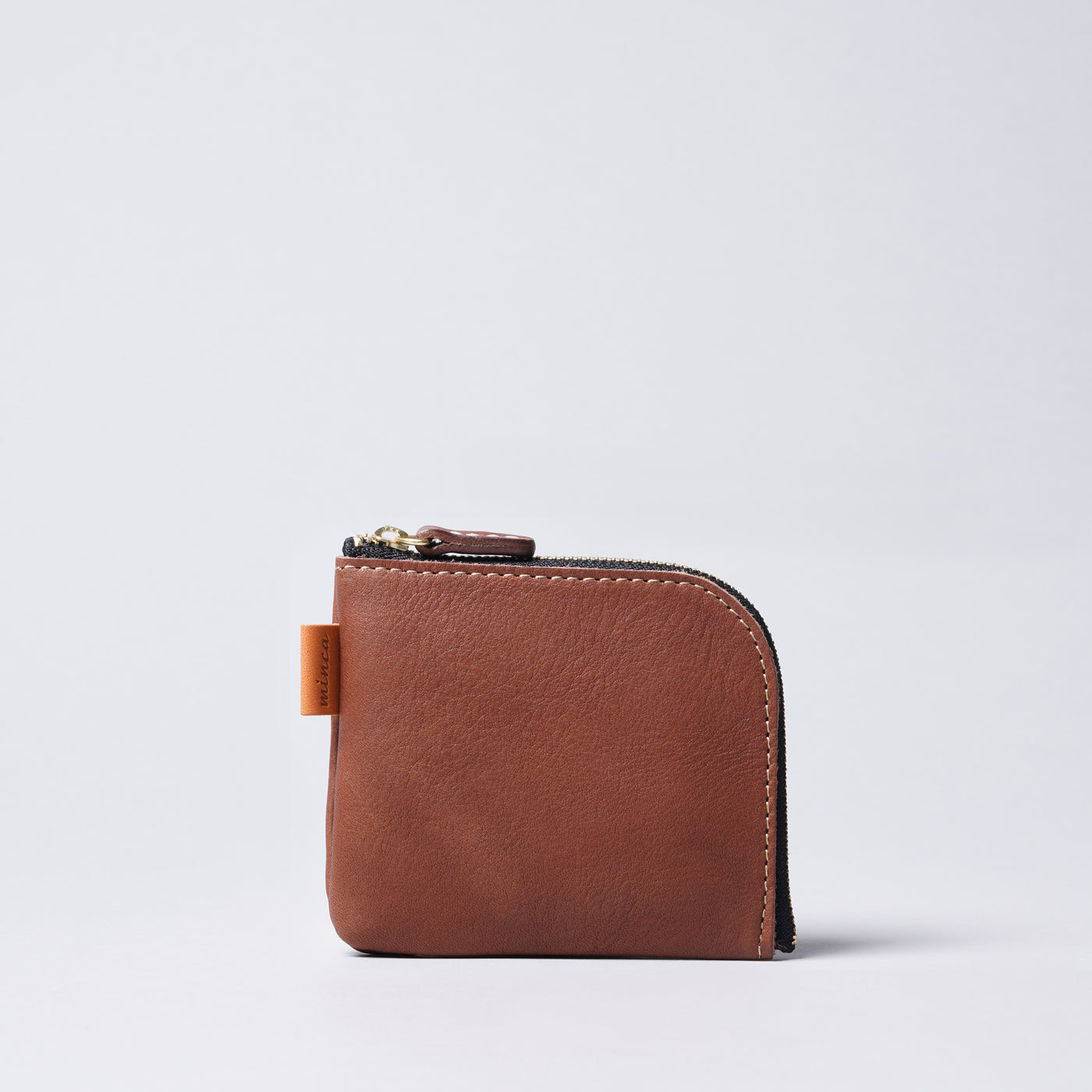 <minca> L Zip Wallet Small 02 / Tan