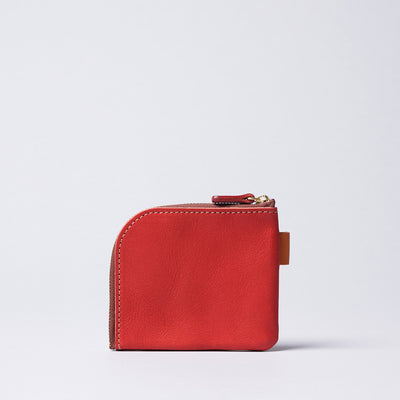 <minca> L Zip Wallet Small 02 / Red