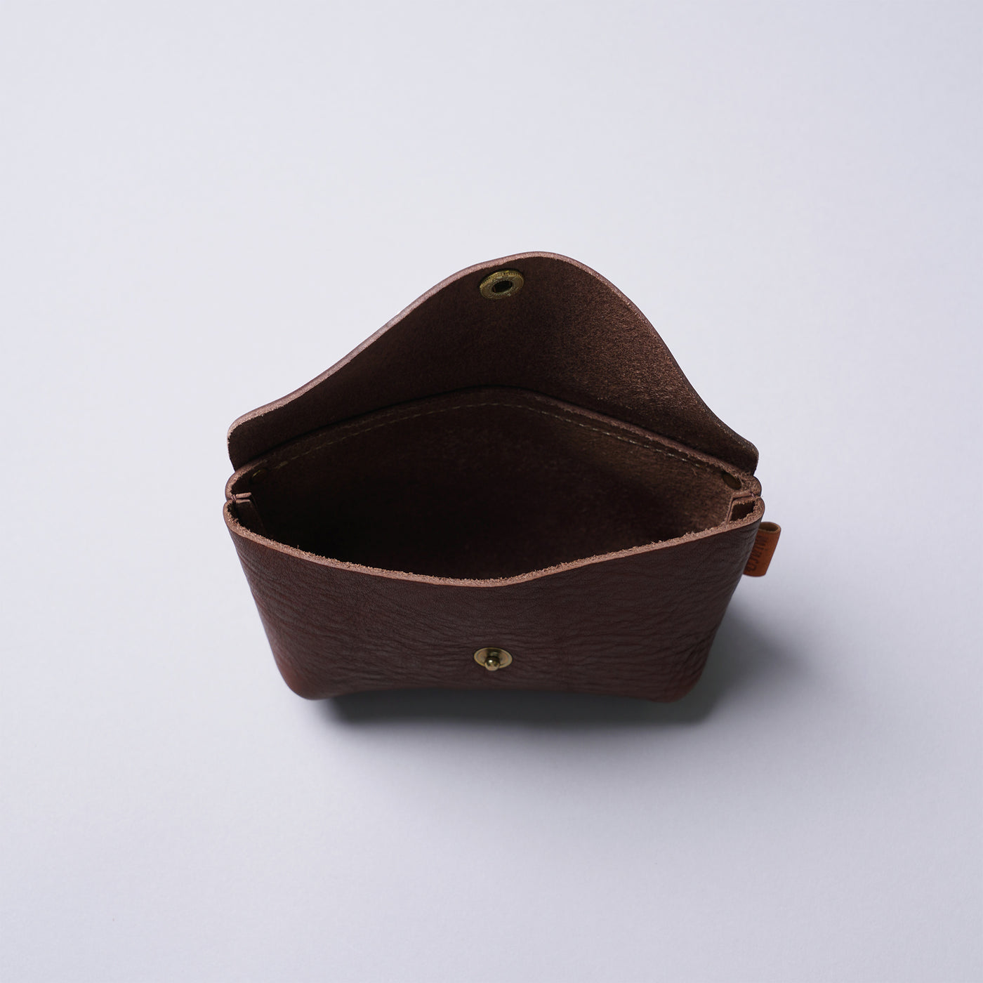 <minca> Leather Pouch 02/ S / Chocolate