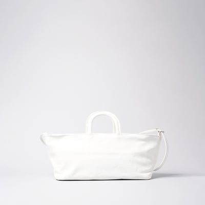 <numeri> Oblo Oblong Tote Bag / White