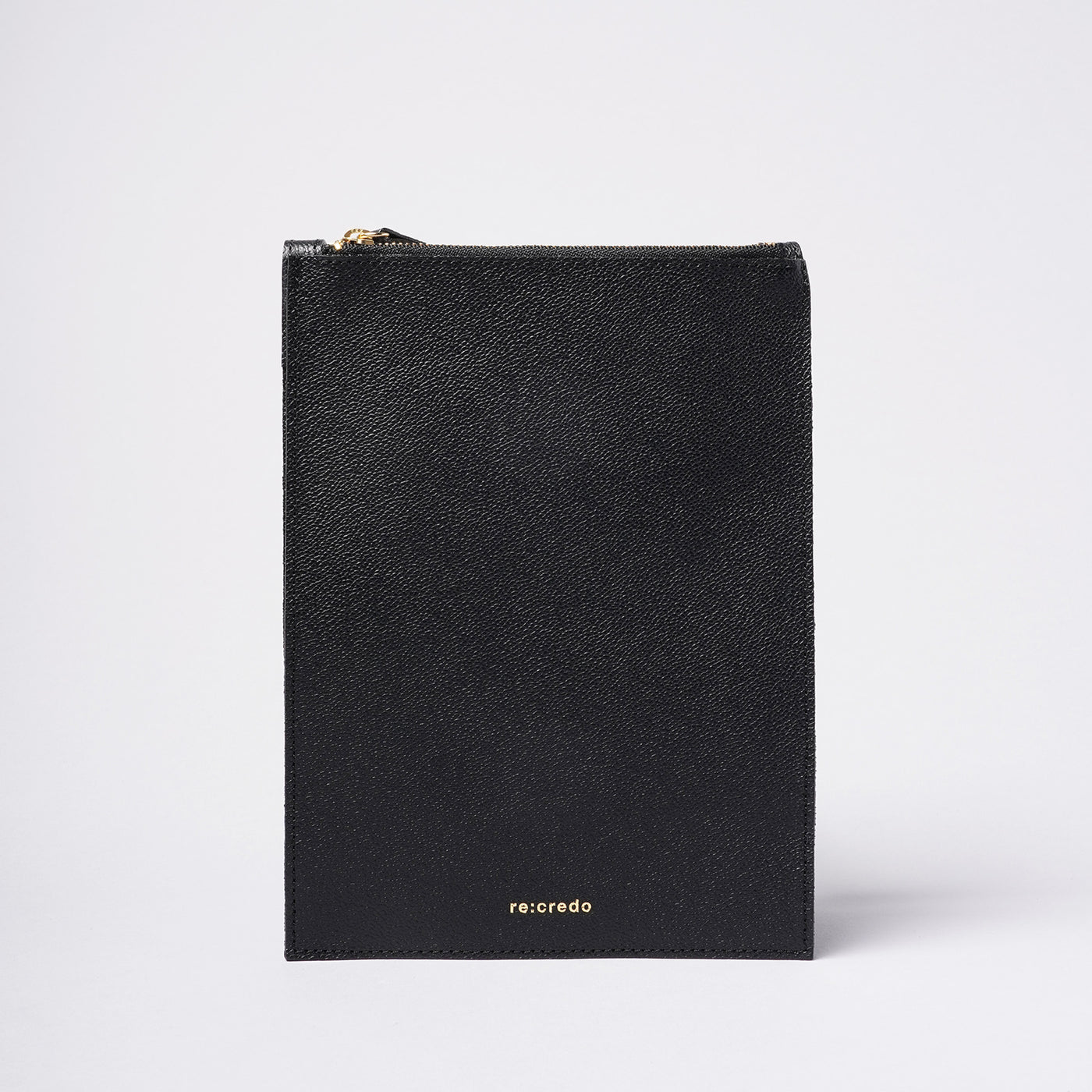 <re:credo> Flat Shoulder Bag / Black