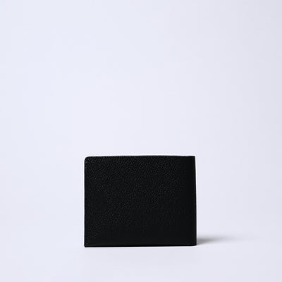 <sugata> Bi-fold Wallet / Compact / Black