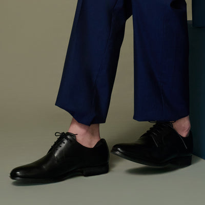 <madras> MODELLO Plain Toe Derby / Black