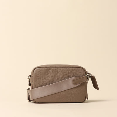<itten-itten> Leather mini shoulder bag / terracotta