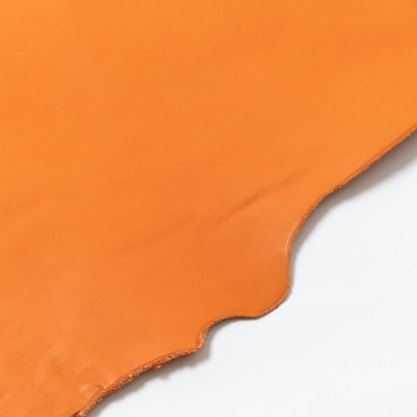 Tanned/smooth leather half-cut/orange