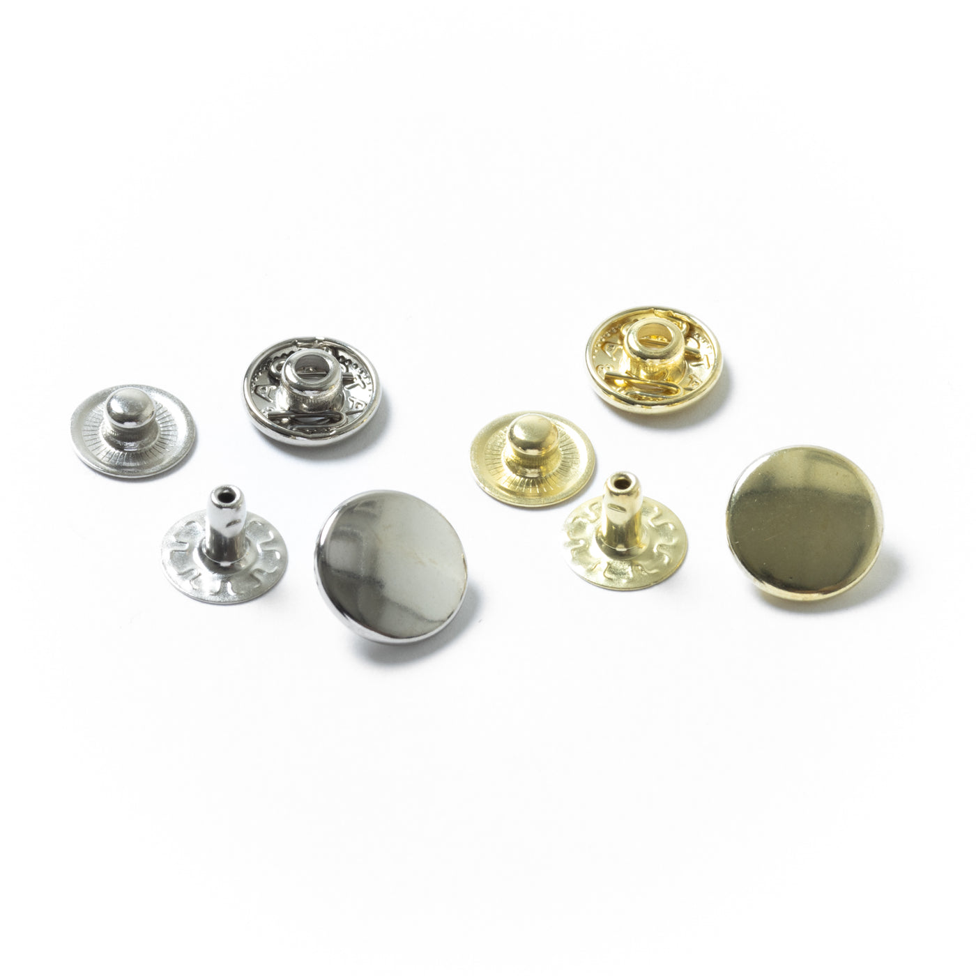 Snap fasteners (20 pieces)