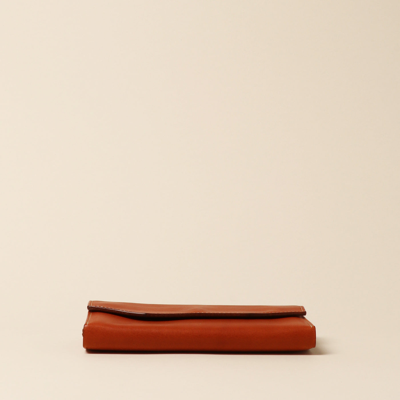 <Annak> Garçon shaped wallet / dark brown