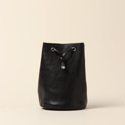 <Annak> Drawstring Shoulder Bag/Black