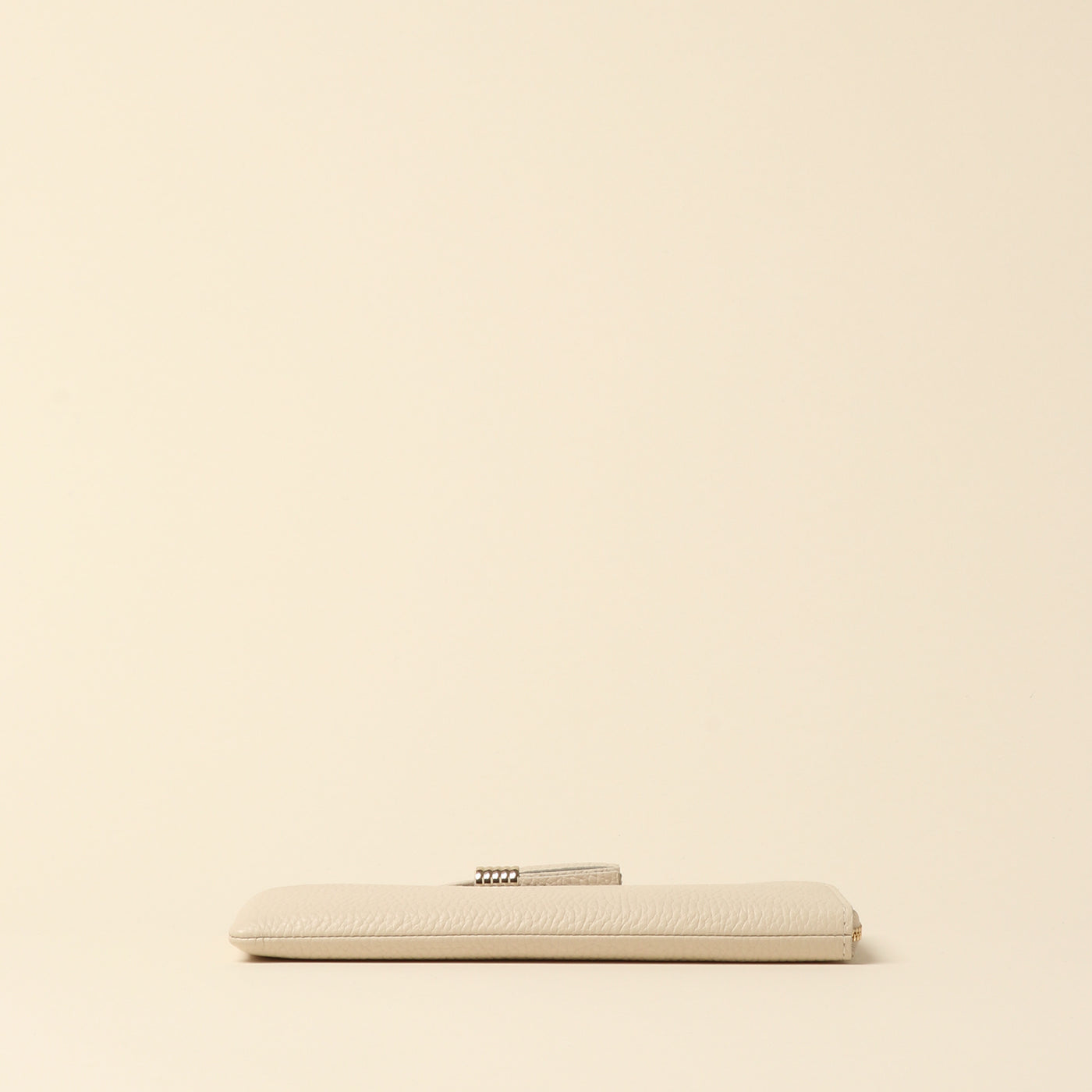 <Atelier Nuu> loop L-shaped long wallet / pink beige