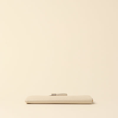 <Atelier Nuu> loop L-shaped long wallet / pink beige