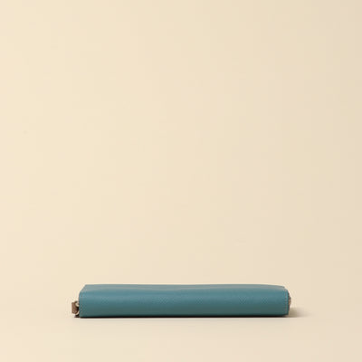 <Atelier Nuu> noble round wallet / blue