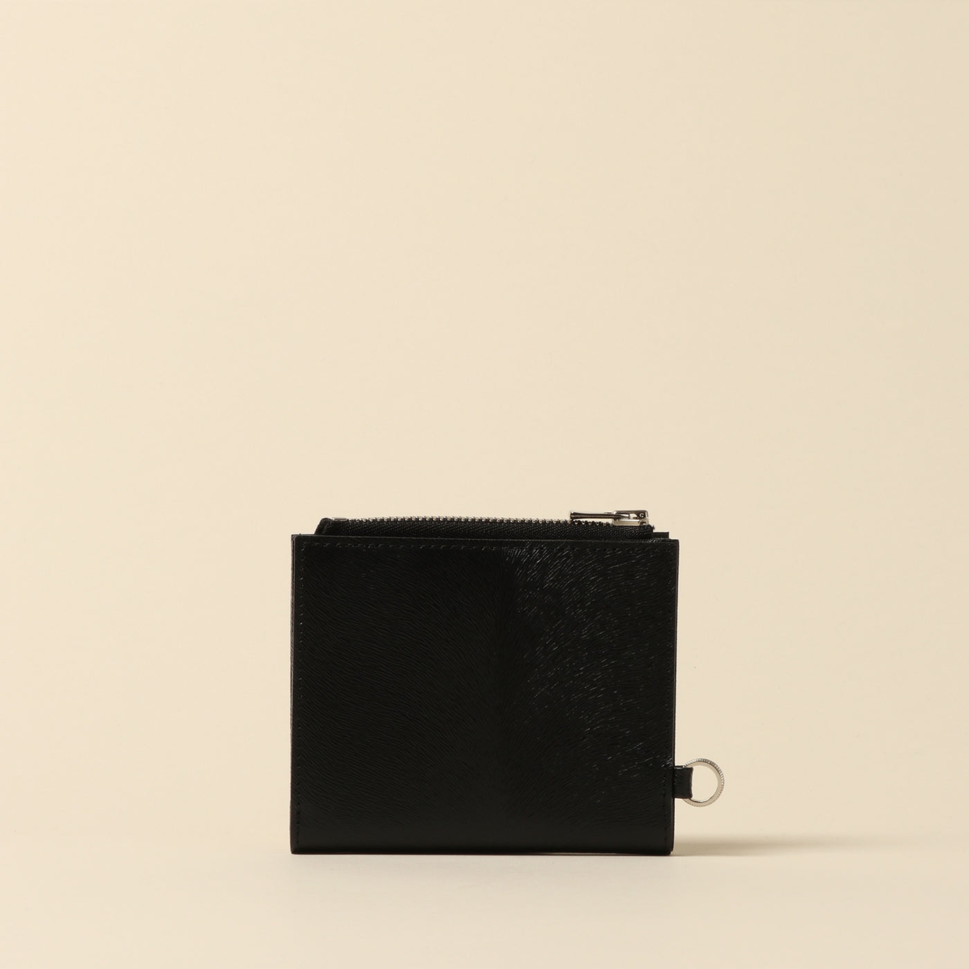 <CALDO tokyo japan> MINK Zip Mini Wallet / Gray