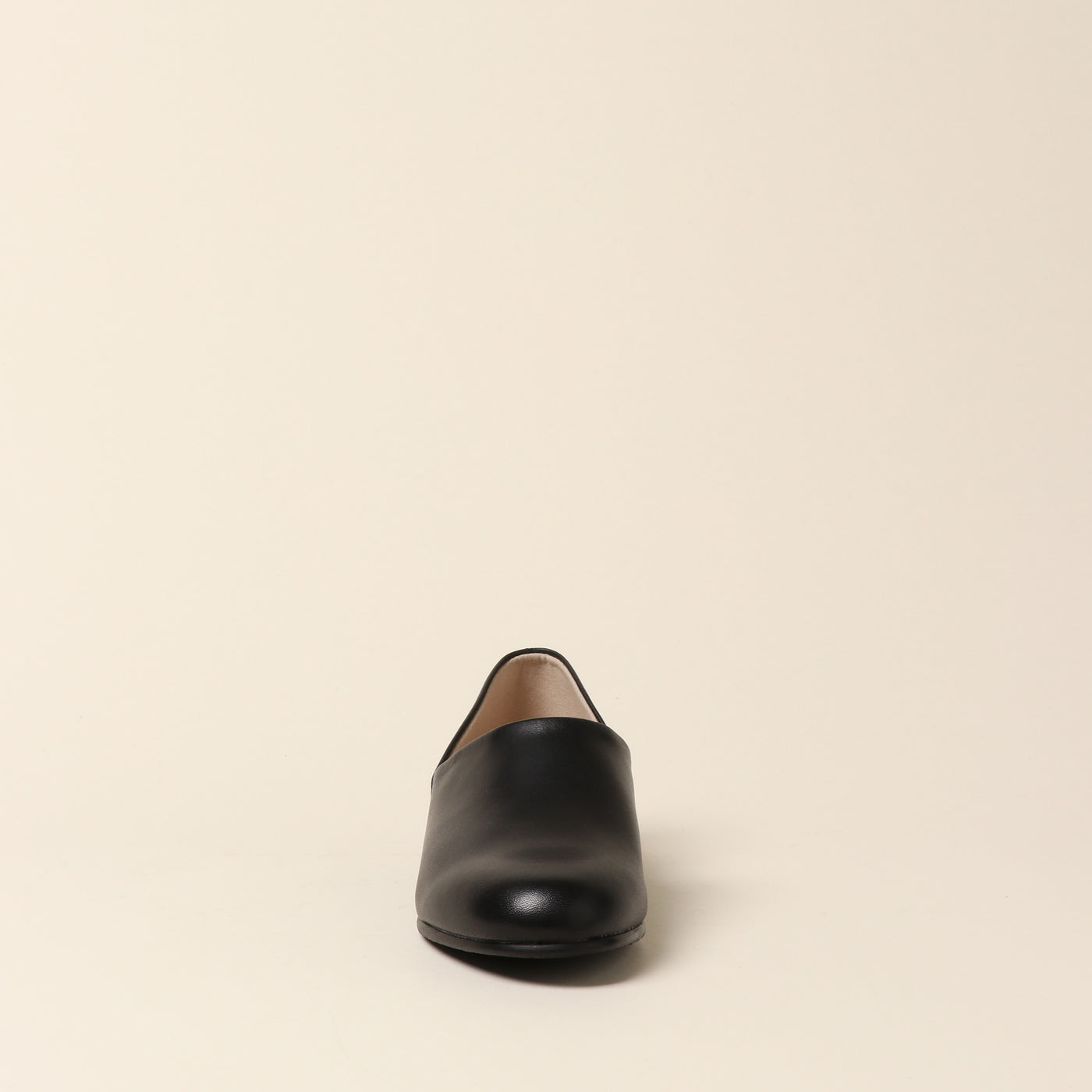 ＜HARUTA＞Spock Shoes鞋（光滑皮革）/黑色