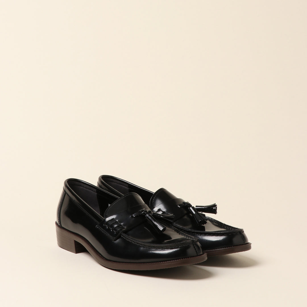 Casual Tassel Loafer / Black | テーーマ teema