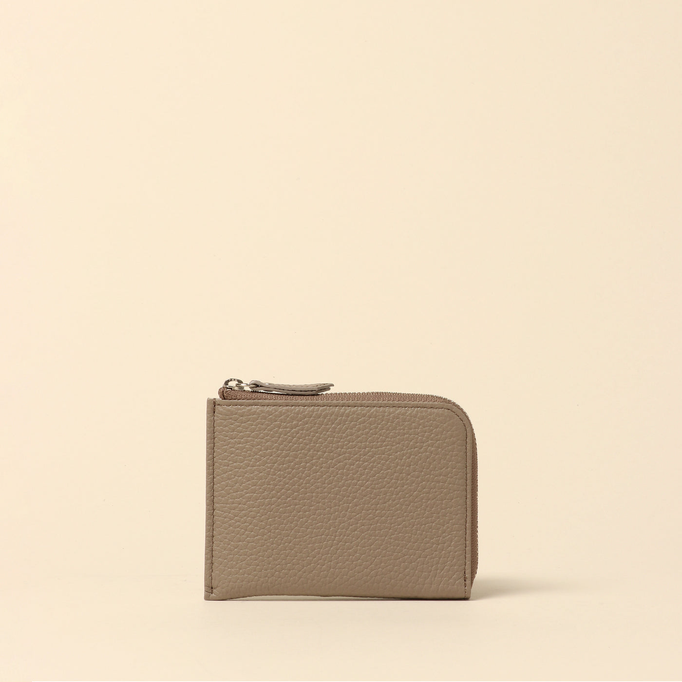 <Atelier Nuu> lim L-shaped mini wallet / greige