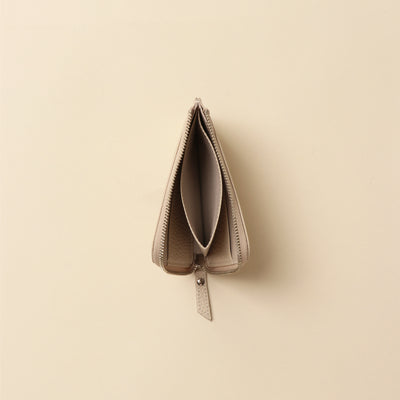 <Atelier Nuu> lim L-shaped mini wallet / greige