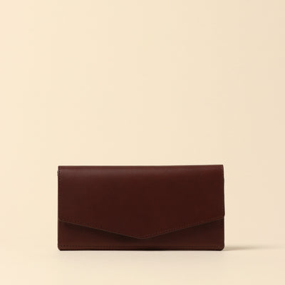 <Vintage Revival Productions> Loneo long wallet/light brown
