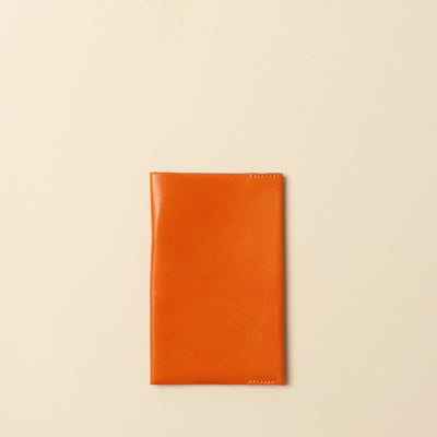 ＜Kiichi＞ 皮革書套（文庫尺寸） / 紅色