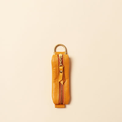 ＜Kiichi＞ 拉鏈鑰匙包 / 橘色