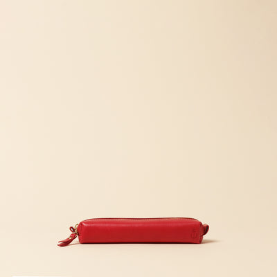 <Kiichi> Pen case (zipper) / red