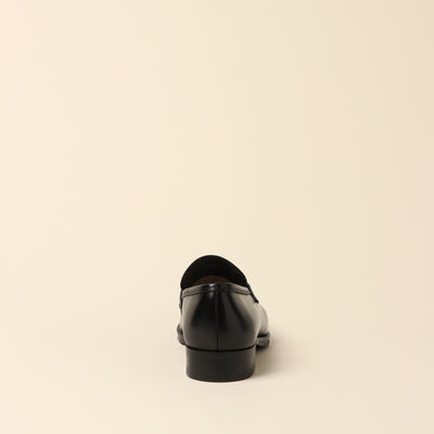 ＜madras＞Coin Loafer 經典樂福鞋/黑色